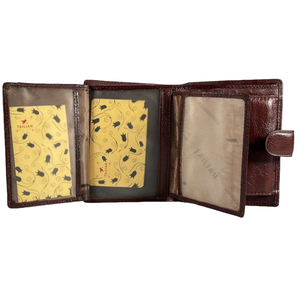 Повседневный мужской кошелек из натуральной кожи, цвет кромесон Повседневный мужской кошелек из натуральной кожи, цвет кромесон