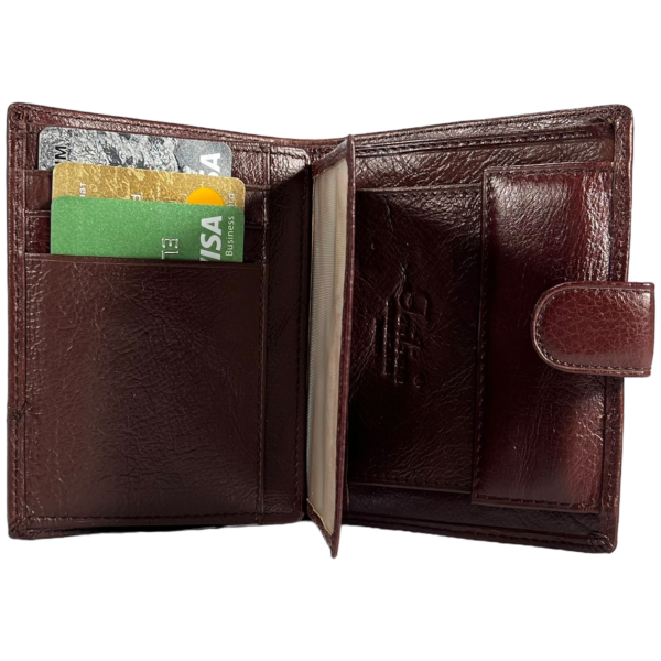 Повседневный мужской кошелек из натуральной кожи, цвет кромесон Повседневный мужской кошелек из натуральной кожи, цвет кромесон