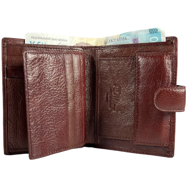 Повседневный мужской кошелек из натуральной кожи, цвет кромесон Повседневный мужской кошелек из натуральной кожи, цвет кромесон