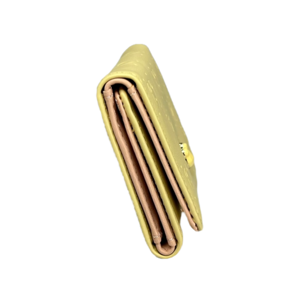 Изысканный женский кошелек из экокожи, желтого цвета