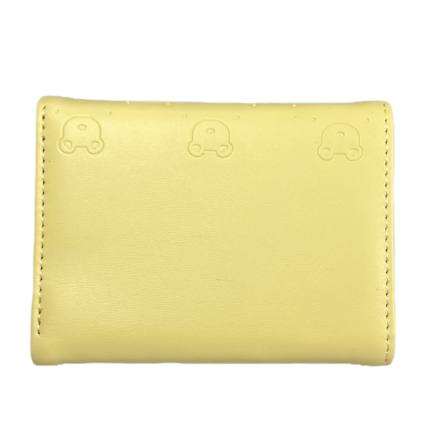 Изысканный женский кошелек из экокожи, желтого цвета