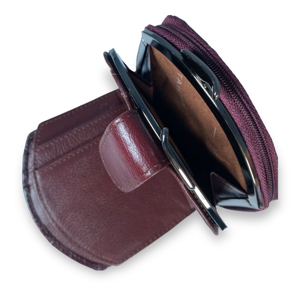 Кошелек женский Tailan кожаный 2 отдела для купюр 2 наружные монетницы размер:11*10*3 см кромесон Кошелек женский Tailan кожаный 2 отдела для купюр 2 наружные монетницы размер:11*10*3 см кромесон