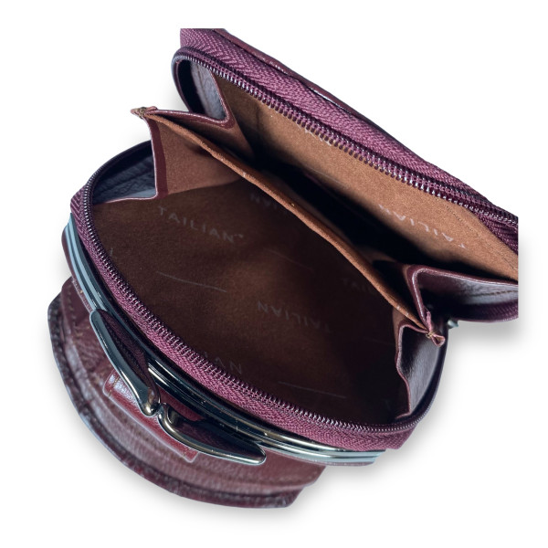 Кошелек женский Tailan кожаный 2 отдела для купюр 2 наружные монетницы размер:11*10*3 см кромесон Кошелек женский Tailan кожаный 2 отдела для купюр 2 наружные монетницы размер:11*10*3 см кромесон