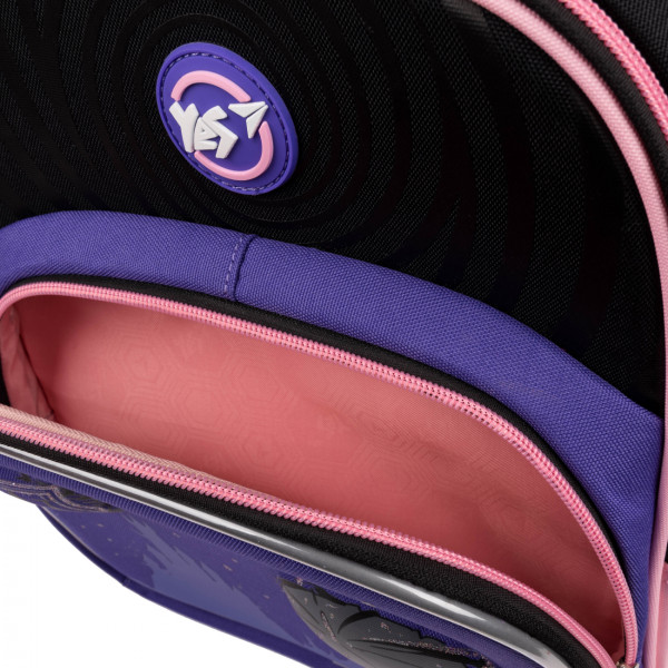 Рюкзак школьный полукаркасный Yes Academy S-91 два отделения, фронтальный карман, боковые карманы размер 38*29*13см Рюкзак школьный полукаркасный Yes Academy S-91 два отделения, фронтальный карман, боковые карманы размер 38*29*13см