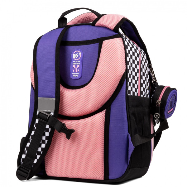 Рюкзак школьный полукаркасный Yes Academy S-91 два отделения, фронтальный карман, боковые карманы размер 38*29*13см Рюкзак школьный полукаркасный Yes Academy S-91 два отделения, фронтальный карман, боковые карманы размер 38*29*13см