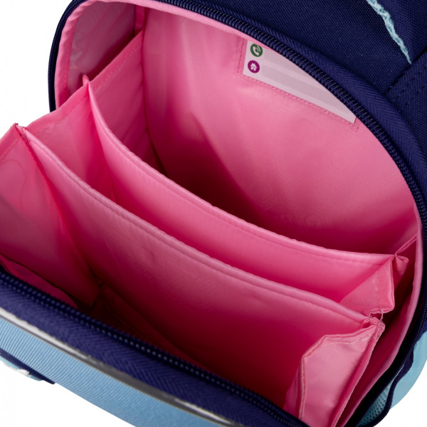 Школьный рюкзак YES, каркасный, два отделения, два боковых кармана, Little Star H-100 Школьный рюкзак YES, каркасный, два отделения, два боковых кармана, Little Star H-100