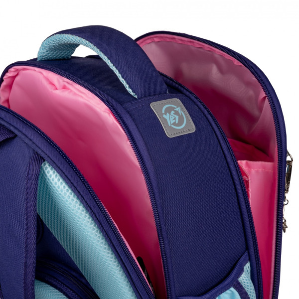 Школьный рюкзак YES, каркасный, два отделения, два боковых кармана, Little Star H-100 Школьный рюкзак YES, каркасный, два отделения, два боковых кармана, Little Star H-100