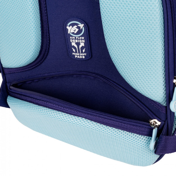 Школьный рюкзак YES, каркасный, два отделения, два боковых кармана, Little Star H-100 Школьный рюкзак YES, каркасный, два отделения, два боковых кармана, Little Star H-100