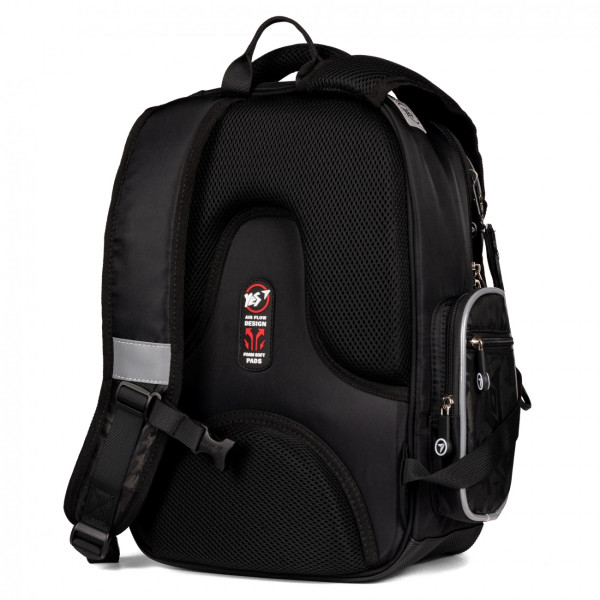 Рюкзак шкільний Yes Samurai S-101 одне відділення, дві просторі передні кишені, дві бокові кишені, розмір: 38 x 27 x 14 см Рюкзак шкільний Yes Samurai S-101 одне відділення, дві просторі передні кишені, дві бокові кишені, розмір: 38 x 27 x 14 см