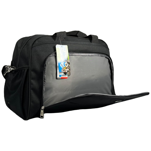 Дорожная сумка TONGSHENG на три выделения TS 633-2 черная Дорожная сумка TONGSHENG на три выделения TS 633-2 черная