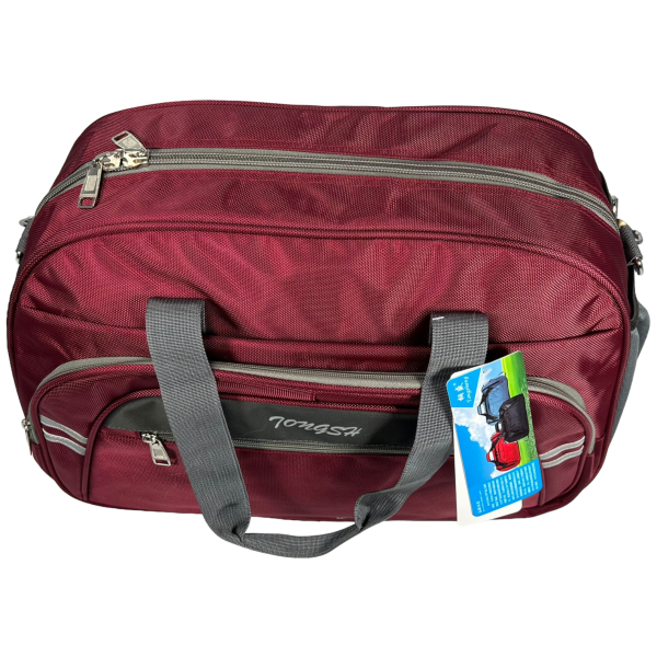 Дорожня сумка TONGSHENG на три віділеня TS 889-1 червона Дорожня сумка TONGSHENG на три віділеня TS 889-1 червона