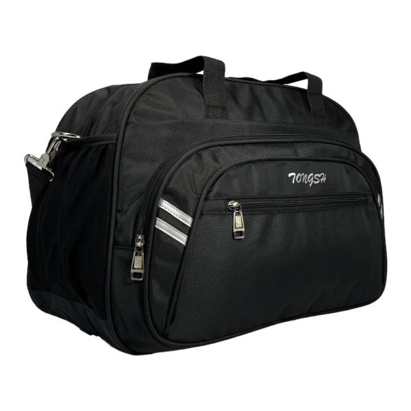 Дорожная сумка TONGSHENG на три отделения TS 889-2 черная Дорожная сумка TONGSHENG на три отделения TS 889-2 черная