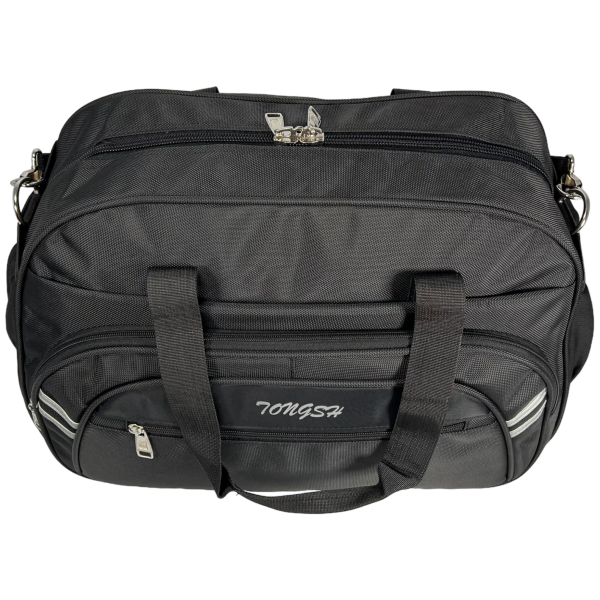 Дорожная сумка TONGSHENG на три отделения TS 889-2 черная Дорожная сумка TONGSHENG на три отделения TS 889-2 черная