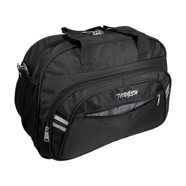 Дорожная сумка TONGSHENG на три отделения TS 889-2 черная Дорожная сумка TONGSHENG на три отделения TS 889-2 черная