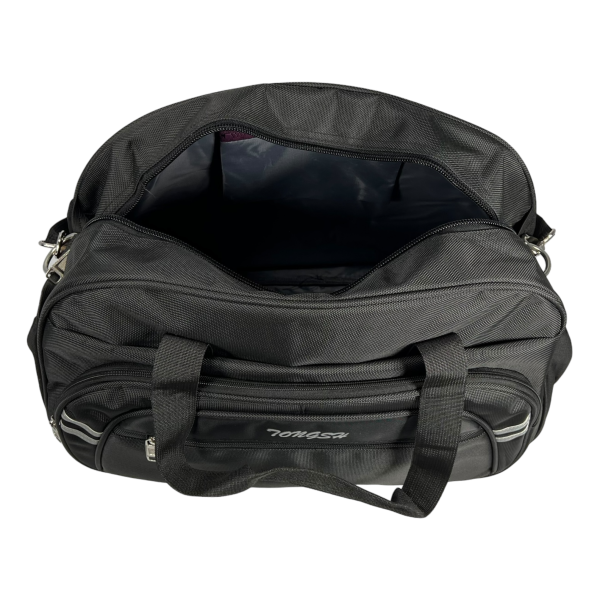 Дорожная сумка TONGSHENG на три отделения TS 889-2 черная Дорожная сумка TONGSHENG на три отделения TS 889-2 черная