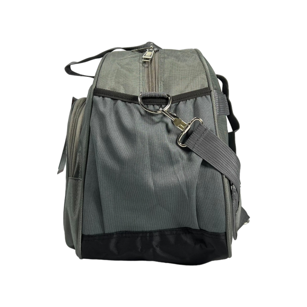 Дорожная сумка TONGSHENG на три выделения TS 889-4 серая Дорожная сумка TONGSHENG на три выделения TS 889-4 серая