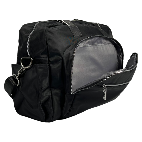 Дорожная сумка TONGSHENG на три отделения TS 9015 черная Дорожная сумка TONGSHENG на три отделения TS 9015 черная