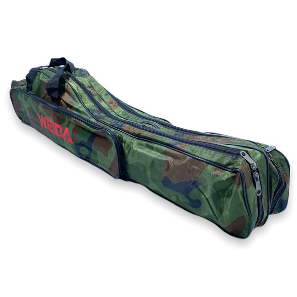 Чехол для удочек Weida100-2M, две секции, мягкий, один дополнительный карман, размер: 100*25*20 см, камуфляж Чехол для удочек Weida100-2M, две секции, мягкий, один дополнительный карман, размер: 100*25*20 см, камуфляж