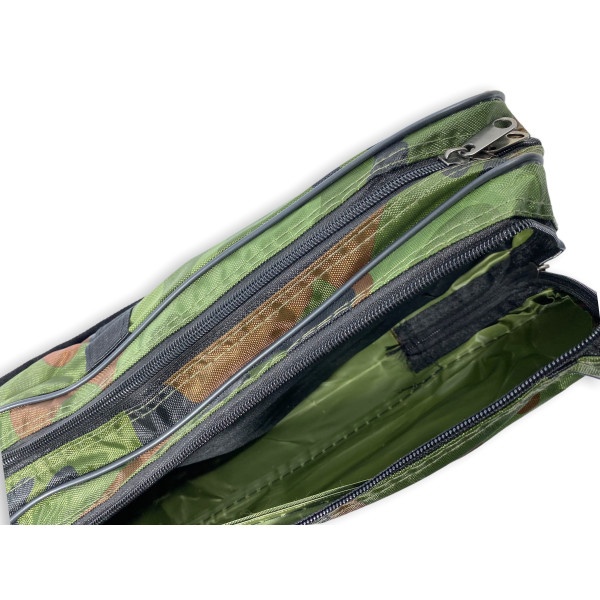 Чехол для удочек Weida100-2M, две секции, мягкий, один дополнительный карман, размер: 100*25*20 см, камуфляж Чехол для удочек Weida100-2M, две секции, мягкий, один дополнительный карман, размер: 100*25*20 см, камуфляж