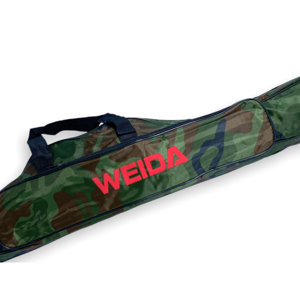 Чехол для удочек Weida100-2M, две секции, мягкий, один дополнительный карман, размер: 100*25*20 см, камуфляж Чехол для удочек Weida100-2M, две секции, мягкий, один дополнительный карман, размер: 100*25*20 см, камуфляж