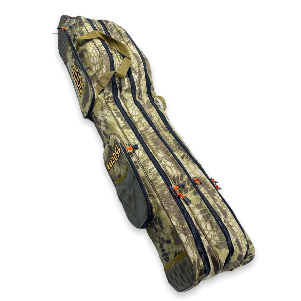 Чехол для удочек Weida СР150-3, три секции, полужесткий каркас, два кармана, размер: 150*30*20 см, камуфляж Чехол для удочек Weida СР150-3, три секции, полужесткий каркас, два кармана, размер: 150*30*20 см, камуфляж