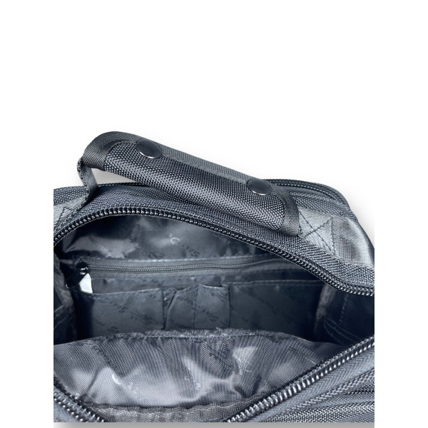 Сумка через плечо Star Dragon с двумя основными отделениями и четыре дополнительных кармана размер 31*26*9 черный