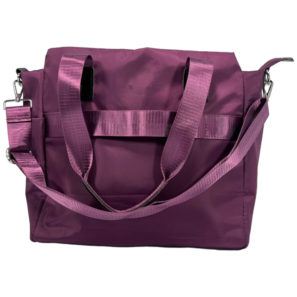 Женская сумка через плечо на три отделения, функциональная, цвет фиолетовый, 14 л. Женская сумка через плечо на три отделения, функциональная, цвет фиолетовый, 14 л.